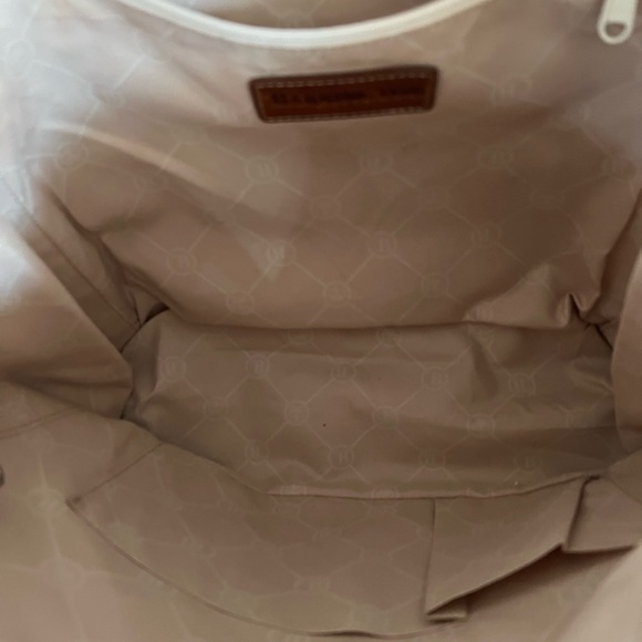 Barrington Burgundy and Brown Tote Bag - Picture 4 of 11